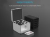 ORICO Aluminum Hand-held Multi-protection 10 Bay 3.5" HDD Protective Storage Box